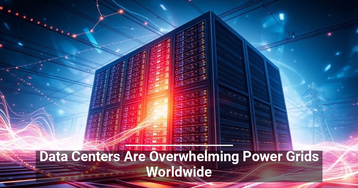 Data Centers Are Overwhelming Power Grids Worldwide